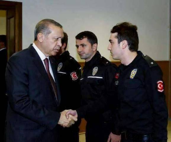 Photo of  Russian Ambassador killer  and his affiliation and loyalty
