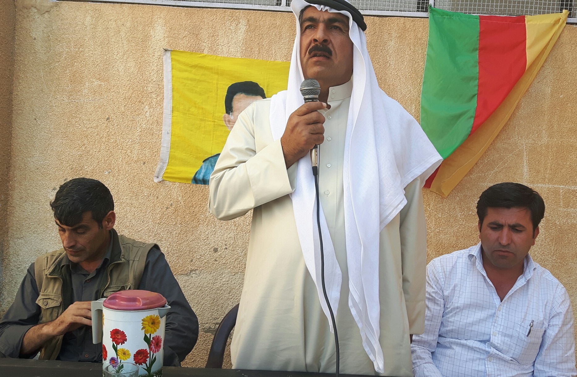 Photo of اجتماع جماهيري للـ PYD في قرية كاني بيفازي كمر بيت
