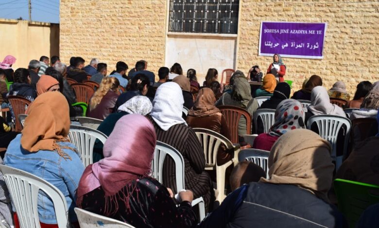 Photo of مجلس المرأة في الـ PYD يعقد سلسلة من الاجتماعات في مقاطعة كوباني