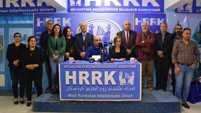 Photo of وفد من حزبنا يشارك في فعالية حفل تكريم الكُتاب الفائزين بجائزة HRRK