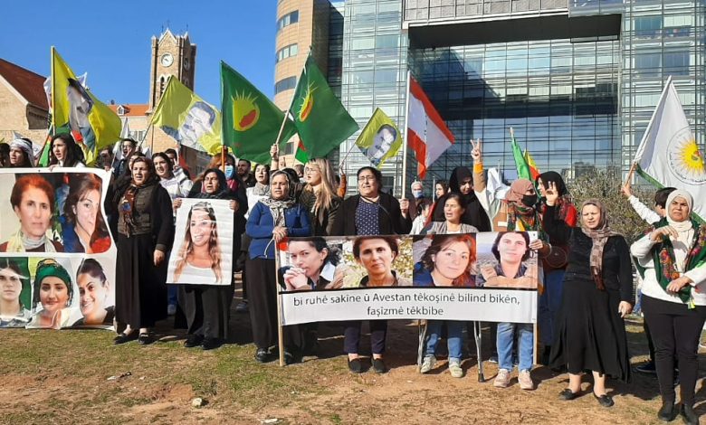 Photo of الجالية الكردية في لبنان  تطالب المجتمع الدولي بمحاسبة النظام التركي