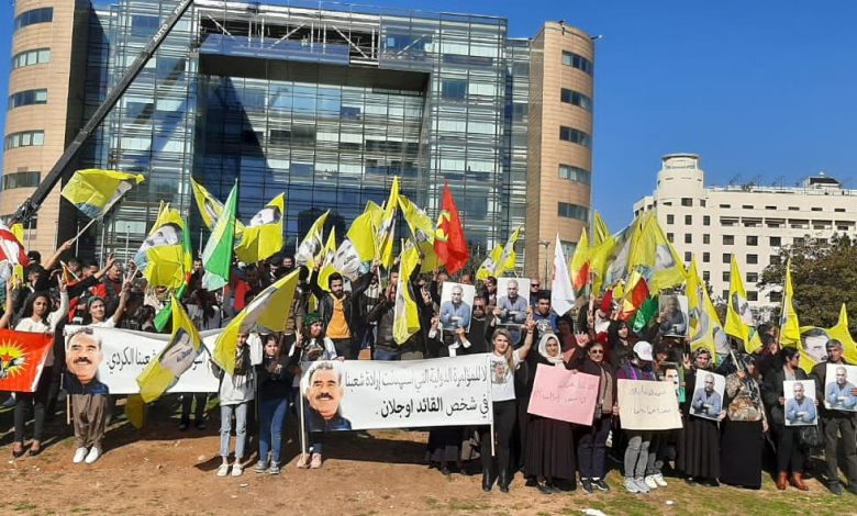 Photo of الجالية الكردية في لبنان تنظم اعتصاما أمام مقر الأمم المتحدة