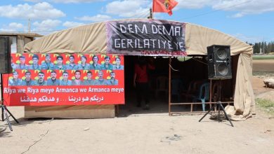 Photo of الشبيبة تنصب خيمة اعتصام دعماً لمقاومة الكريلا وتنديداً بخيانة الحزب الديمقراطي الكردستاني