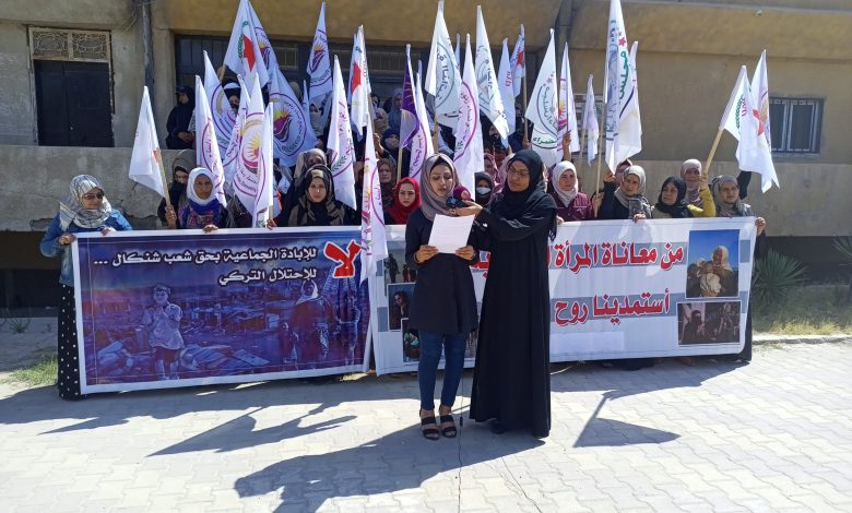 Photo of تنظيمات المرأة في إقليم الرقة تصدر بياناً في الذكرى السنوية الثامنة لمجزرة شنكال